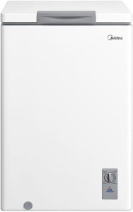 Freezer Horizontal 100L Inverter Bivolt Branco Midea
