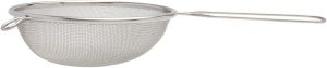 Mimo Style, Peneira em Aço Inox com Suporte para Acomodação em Panelas e Travessas — 16 cm