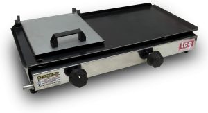 Chapa Sanduicheira Para Lanches Grill Dog com Prensa 30X60cm a gás Lcg