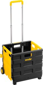 Vonder, Caixa Plástica Desmontável Com Rodas.