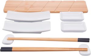 Conjunto 9 Peças para Sushi de Bambu Nagoya – Lyor
