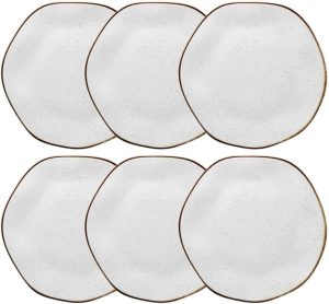 Oxford Conjunto de 6 Pratos Rasos 27,5cm Ryo Maresia