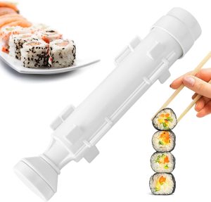Máquina de Enrolar Sushi | Sushi Roller Bazooka | Molde Manual Fácil e Rápido