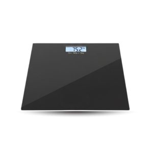 Balança Digital Corporal 180kg Vidro e Plástico, Alta Precisão, Pesagem Automática, Display Digital, Funciona com 2 Pilhas AAA (Preto)