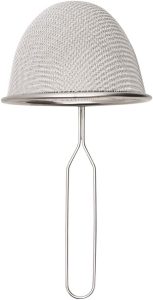 Mimo Style Coador para Massas de Aço Inoxidável 18cm. Perfeito Para Coar, Peneirar, Filtrar e Drenar – Eficiente, Resistente e Durável, indispensável para sua cozinha
