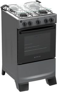 Fogão 4 Bocas Atlas Mônaco Plus Mesa Inox Bivolt