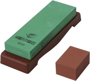 Pedra de água de cerâmica de grão 1000 com uma base (importação do Japão)