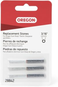 Oregon 28842 Pedras de afiação (pacote com 3), 3/16