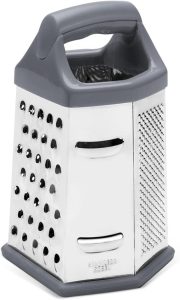 Brinox – Ralador 6 Faces 20cm Top Pratic – Aço Inox