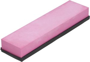 Conjunto de pedra de amolar pedra de amolar rubi moagem fina resistência ao desgaste durável 3000 grão ferramenta de cozinha retângulo lixamento bloco de pedra para cozinha/caça/facas de bolso ou lâmina