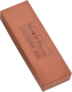 King Pedra de amolar de grão médio deluxe 1000 tamanho prático