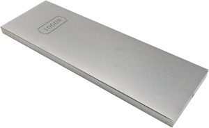 Pedra de amolar de diamante de dupla face, grão 300/1000, pedras de amolar, placas de amolar de diamante para tesouras, facas ao ar livre ou de cozinha