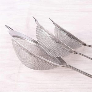 Conjunto de Peneiras em Aço Inox 3 Peças – 8 cm, 10 cm e 12 cm
