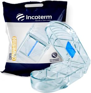 Cortador de Comprimidos Transparente Incoterm