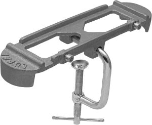 Suporte para Pedra de Afiar Faca 20 x 5 cm em Alumínio