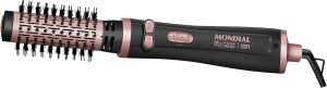 Escova Rotativa, Mondial, Preto/Golden Rose, 1200W, Bivolt – ERB-01