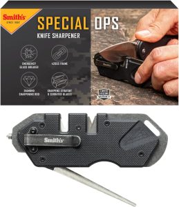 Apontador de faca tático PP1-50979 da Smith’s (preto)