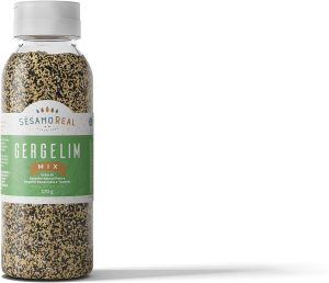 Gergelim Mix – Sésamo Real – Branco e Preto – Perfeito para Sushi, Peixes e Bowls – Produto Natural – 170g